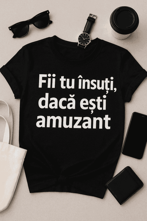 Tricou Fii tu însuți… dacă ești amuzant