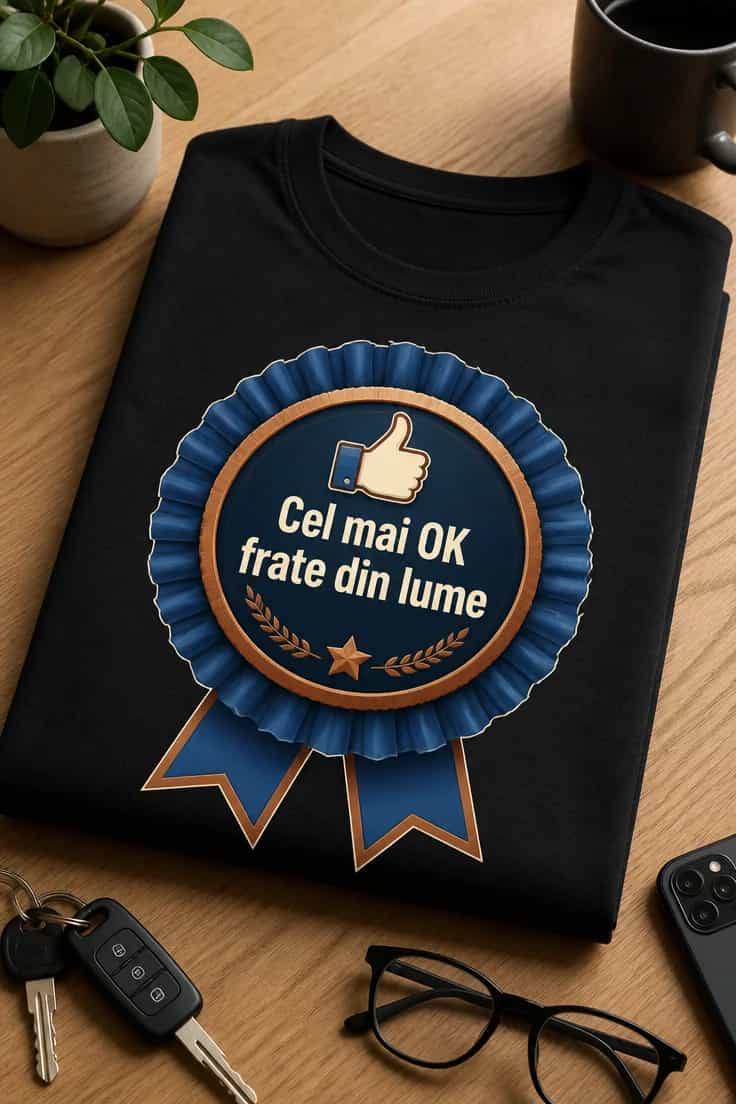 Tricou pentru frate – Cel mai OK frate din lume