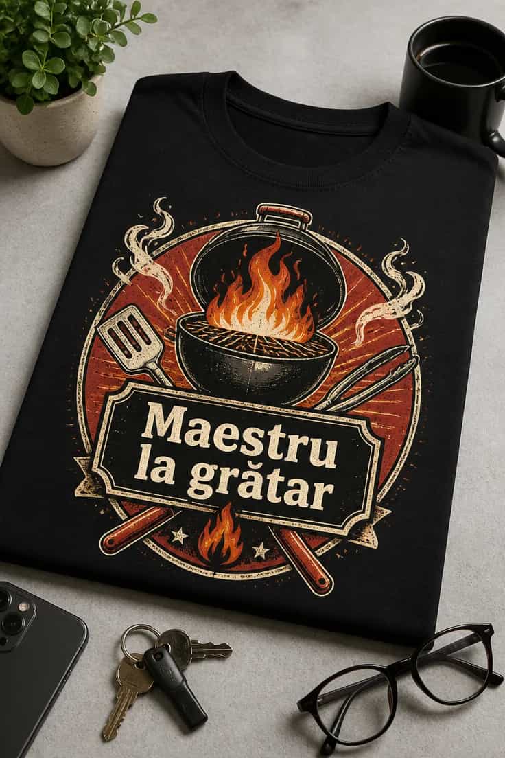 Tricou „Maestru la grătar”
