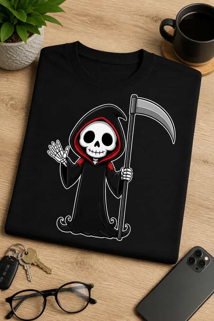 Tricou amuzant – Tricou Grim Ripper
