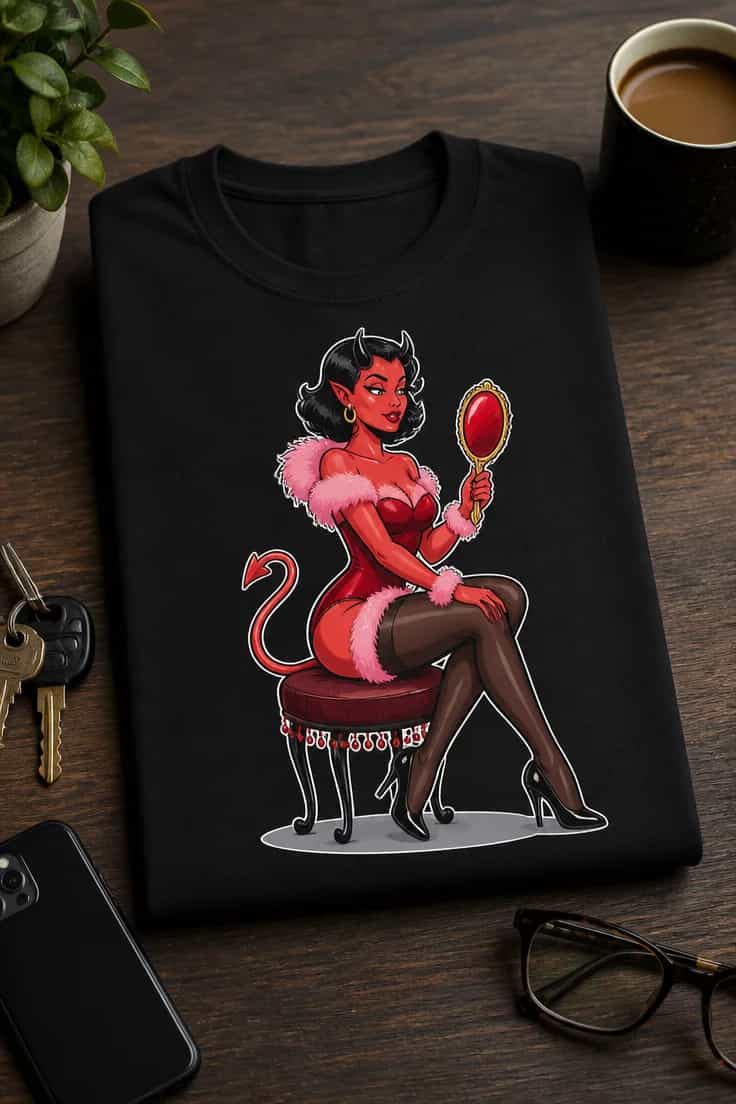 Tricou amuzant – Tricou Him Cartoon
