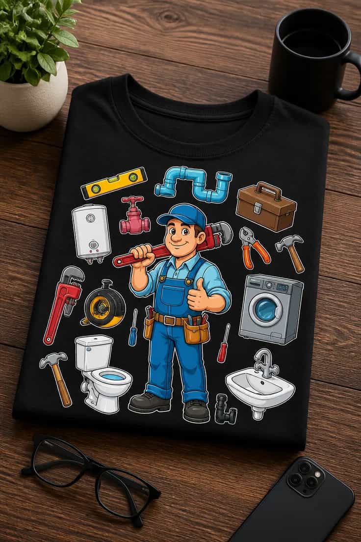 Tricou amuzant – Tricou Instalator Sanitar