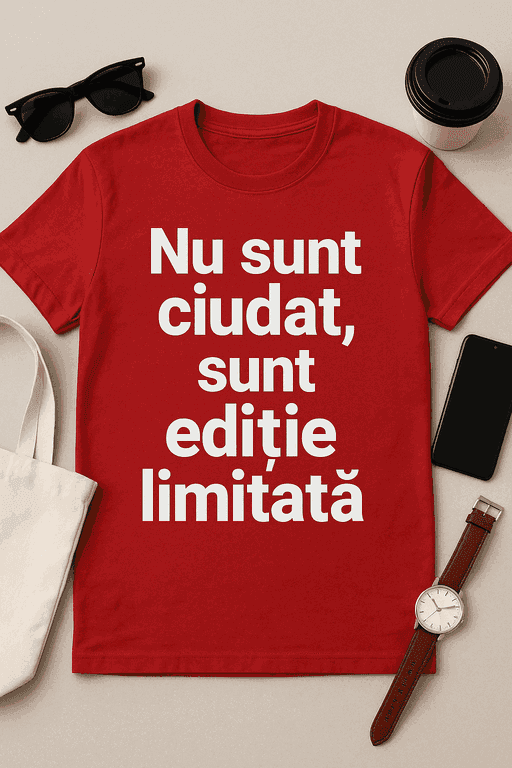 Tricou - Nu sunt ciudat, sunt ediție limitată