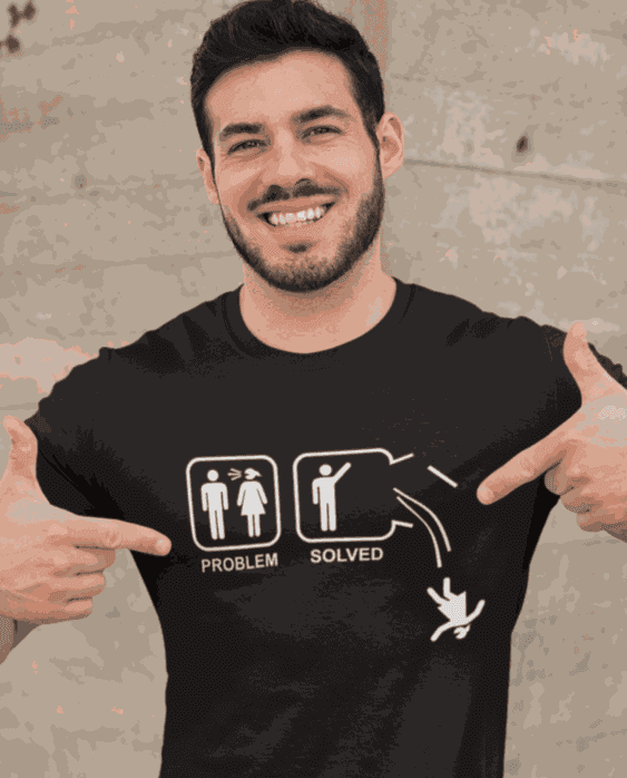 PROBLEM SOLVED - Tricou amuzant