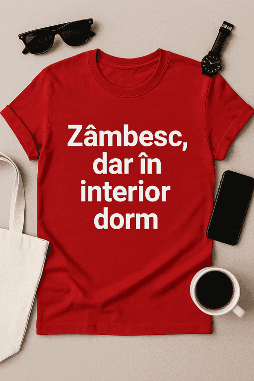 Tricou Zâmbesc, Dar în Interior Dorm