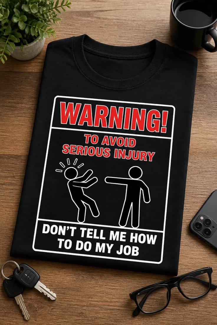 Tricou meseriaș încăpățânat – Nu-mi spune ce să fac!