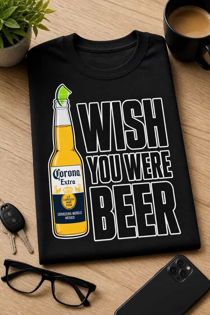 Tricou pentru iubitorului de bere – Wish you Were beer