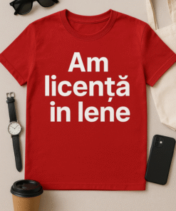 Tricou Am licență în lene