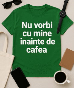 Tricou - Nu vorbi cu mine înainte de cafea