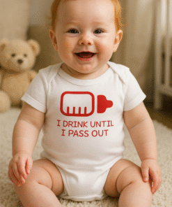 I DRINK UNTIL I PASS OUT - Body pentru bebeluși