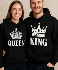 KING & QUEEN - Set de hanorace