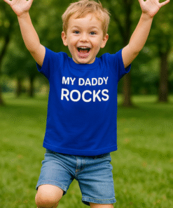MY DADDY ROCKS - Tricou pentru copii