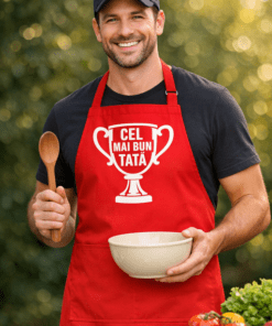 Șorț amuzant CEL MAI BUN TATĂ