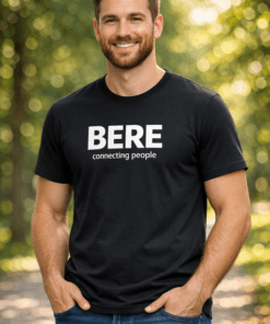 Tricou amuzant BERE connecting people