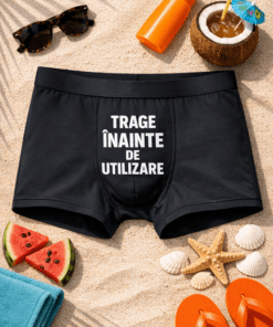 Boxeri bărbați „TRAGE ÎNAINTE DE UTILIZARE”