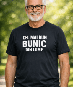Tricou amuzant CEL MAI BUN BUNIC DIN LUME