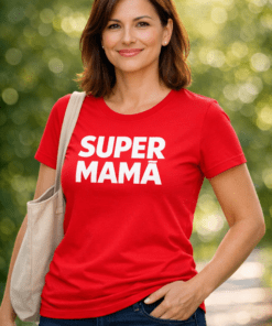 Tricou amuzant SUPER MAMĂ