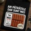 Tricou cu un motiv amuzant – Am Pătrățele dar Sunt Mici – tricou amuzant cu mesaj