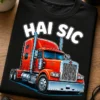 Tricou cu un motiv scurt – Hai Sic – tricou amuzant cu mesaj