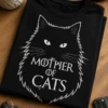 Tricou pentru stăpâna de pisici – Mother of cats – tricou amuzant cu mesaj