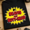 Tricou cu un motiv Mtv – Mtv beavis and butt-head – tricou amuzant cu mesaj