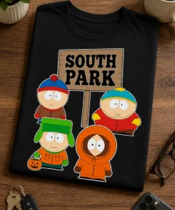 Tricou cu un motiv South Park – South park – tricou amuzant cu mesaj