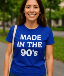 Tricou amuzant Născut în anii 90, cadou de zi de naștere pentru nostalgici ai anilor 90