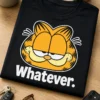 Tricou cu un motiv Garfield – Whatever. – tricou amuzant cu mesaj