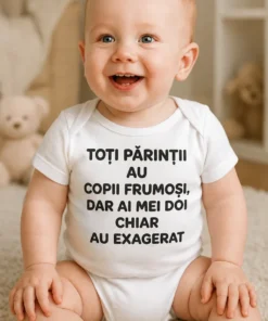 Body bebeluș Copii frumoși cu mesaj amuzant pentru cadou