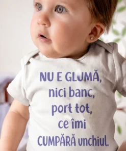 Body bebeluș Port ce cumpără unchiul cu mesaj amuzant pentru cadou