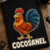 Tricou cu un motiv cocoșanel – Cocosanel – tricou amuzant cu mesaj