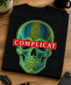 Tricou cu un motiv scurt – Complicat – tricou amuzant cu mesaj