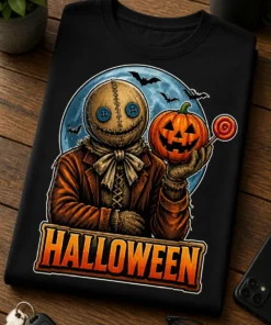 Tricou cu un motiv Halloween – tricou amuzant cu mesaj