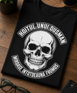 Tricou pentru persoanei răzbunătoare – Hoitul Unui Dusman miroase Intotdeauna Frumos – tricou amuzant cu mesaj