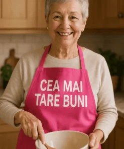 Șorț amuzant Cea mai tare buni, cadou de zi de naștere pentru bunica