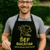 Șorț amuzant Șef bucătar cu design haios pentru cadou pasionați de gătit