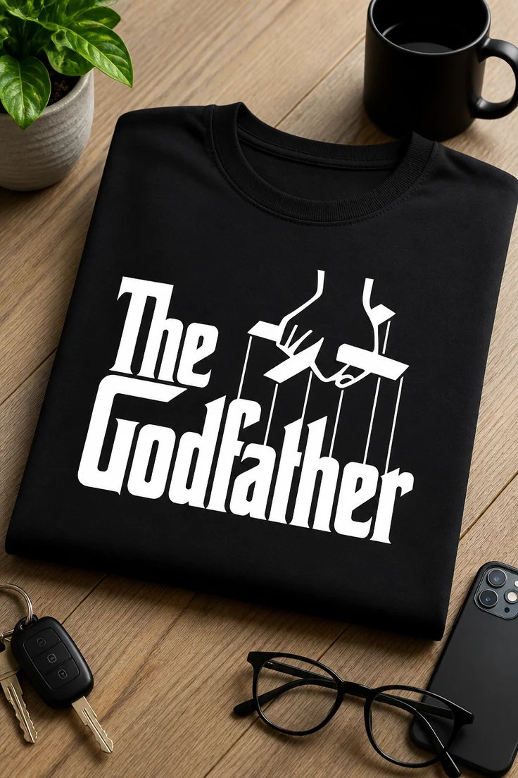 Tricou pentru naș – The Godfather – tricou amuzant cu mesaj