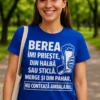 Tricou amuzant Bere în orice ambalaj cu mesaj haios pentru iubitorii de bere