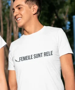 Tricou amuzant Femeile sunt rele cu imprimeu FEMEILE SUNT RELE