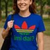 Tricou amuzant Îmi dai rasta cu mesajul imprimat îmi dai?