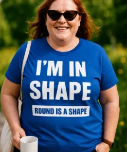 Tricou amuzant În formă rotundă, cadou de zi de naștere pentru prieten cu simțul umorului