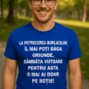 Tricou amuzant Petrecere de burlaci cu mesaj imprimat pentru cadou haios