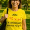 Tricou amuzant Primii 40 de ani ai copilăriei, cadou haios cu mesaj nostalgic