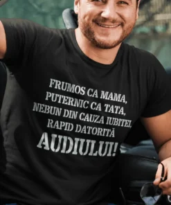 Tricou amuzant Rapid datorită mașinii cu mesaj auto haios pentru cadou
