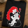 Tricou amuzant – Tricou Cat Cuddle – tricou amuzant cu mesaj