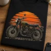 Tricou amuzant – Tricou Colorful Vintage Moto – tricou amuzant cu mesaj