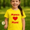 Tricou pentru copii Pentru mami cu nume personalizat, cadou haios pentru mama